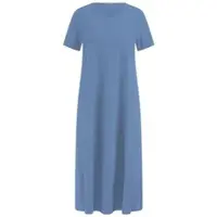 Peter Hahn Jersey-Kleid blau