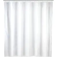 Kleine wolke Dusch Vorhang Badewannen Wannen inkl. Ringe UNI Weiß 180x200 cm Dusche