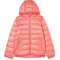 Champion Steppjacke (wattiert mit Kapuze) pink Kinder