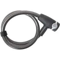 Contec Ecoloc Kabelschloss Schwarz 15 mm x 85 cm Schwarz 15 mm x 85 cm