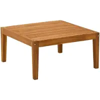 Syfax Gartentisch Massivholz Akazie Natur 60 x 60 x 30 cm