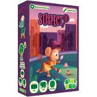 Blackrock Games Suspecto – kooperatives Ermittlungsspiel – für Kinder und Familien ab 4 Jahren – 1 bis 5 Spieler – schnelle Spiele – von Kiwizou