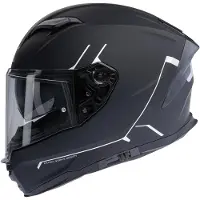 Spec-x Helm Sx-82.03/r2 Sw Matt/grau Xs Pin Ready