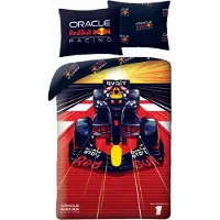 Formula 1 Red Bull Racing F1: Zweiteiliges Bettwäsche-Set, Baumwolle - 140 x 200 cm