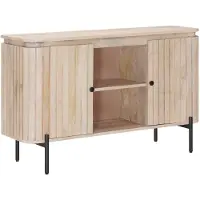Syfax Sideboard, 105 cm hoch, 30 cm breit, 65 cm tief, mit Fächern und Türen