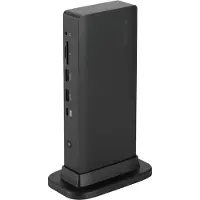 Kensington SD4849P USB-C Triple 4K Video Dockingstation mit 100W PD, Kabelgebunden, USB 3.2 Gen 2 (3.1 Gen 2) Type-C, 100 W, 1000,100,10 Mbit/s, Schwarz, 10 Gbit/s