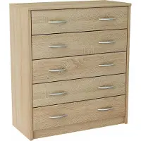 Bestseller Schubladenschrank IBOJA – Eiche Sonoma