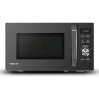 Toshiba MW3-AG20PE(BK) Mikrowelle mit Grill – 20 Liter – Schwarz