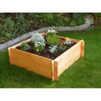 Promadino Frühbeet BxTxH: 100x100x33,5 cm