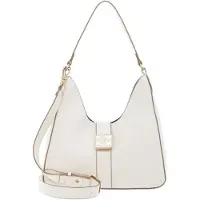U.S. POLO ASSN. Schultertasche Margaret Hobo Bag Creme White