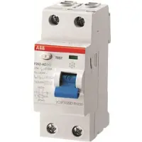 ABB F202A-40/0.5 FI-Schutzschalter 2P, Typ A, 40A, 500mA 2CSF202101R4400
