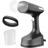 Grunkel PV-1600GSO, Tragbare Dampfbürste, 0,31 l, Schwarz, Kunststoff, 22 g/min, 1,9 m