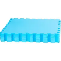 STREND PRO Unterlage EVA MT508, 500x500x8 mm, blau, Packung 9 Stk., unter Schwimmbecken, STRONG