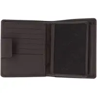 Golden Head Leder Geldbörse Polo RFID Protect Kombischeintasche 1289 Dunkelbraun