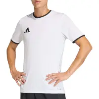 Adidas Fußballtrikot PERFORMANCE "ENTRADA26 TRIKOT", Herren, Gr. S, weiß (weiß, schwarz), Obermaterial: 100% Polyester, Rundhals, Trikots Fußballtrikot