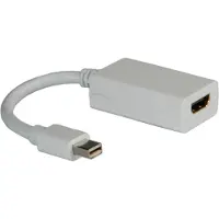 Secomp Mini DisplayPort-HDMI Adapter, Mini DP ST - HDMI BU