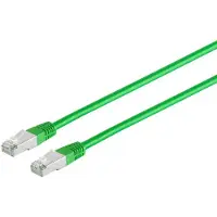 Shiverpeaks Patchkabel cat 6 S/FTP PIMF Halogenfrei grün 2m