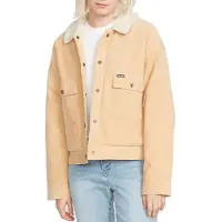 Volcom Damen Weaton Winterjacke Hazelnut : L Größe: L
