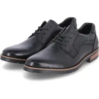 Rieker Halbschuhe Herren Glattleder SchwarzGröße:46