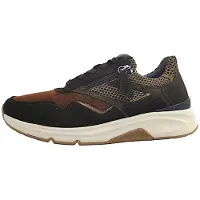 Gabor Comfort Damenschuhe Für lose Einlagen sportlicher Schnürer Braun Freizeit