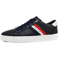 Tom Tailor Damenschuhe Schnürschuhe Sportive sportlicher Schnürer Blau Freizeit
