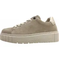Gabor Damenschuhe Schnürschuhe Sportive sportlicher Schnürer Beige Freizeit