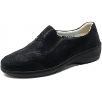 Waldlaufer - Kya - Damenslipper - West schwarz - Weite K 607504101001 (6,5/schwarz)
