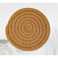 OEM Katoenen 8-delige onderzetter, 4,3 inch, geweven, voor diverse bekers.