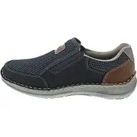 Rieker Slipper Herren Synthetik BlauGröße:46