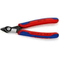 Knipex 78 91 125 Electronic Super Knips brüniert mit 2-K Griffhüllen 125 mm
