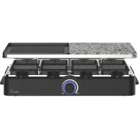 B-Kitchen Grill 950, Schwarz, Drehregler, 1400 W, 448 mm, 227 mm, 145 mm