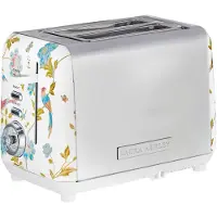 Laura Ashley - Küchengeräte - 2-Scheiben Toaster Elveden Weiß von VQ