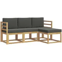 Syfax Outdoor-Sofagarnitur 4 stk.