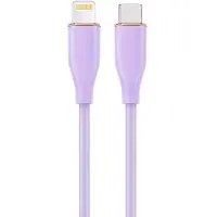 Gembird CC-USB2S-CM8PM-1.5M-P, 1,5 m, Lightning, USB C, Männlich, Männlich, Violett