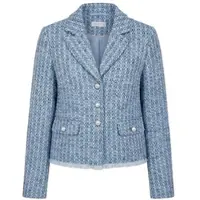 St. Emile Blazer ­Reverskragen blau