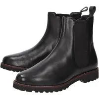 Sioux Stiefelette "Meredith-750-H", Damen, Gr. 37.5 (UK 4 1/2), schwarz, Obermaterial: 100% Lammnappaleder LANA. 100% Gummi rubber., Schuhe Stiefelette