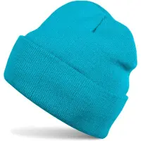 StyleBREAKER Strickmütze "Winter Strickmütze mit Krempe" 1 Stk.