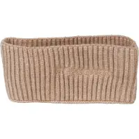 StyleBREAKER Stirnband "Strick Stirnband Rippenmuster", Damen, braun (hellbraun), Obermaterial: 100% Polyester PES., Modisch, Mützen Stirnband
