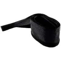 S-Impuls Flexibler Kabelkanal mit Klettverschluss 2 m, Ø 51 mm, schwarz, lose