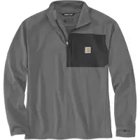 Carhartt Force Ironwood Relaxed Half-Zip Mock Neck Sweatshirt