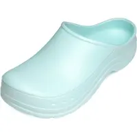 Ladeheid Gartenclogs für Damen Ultraleicht EVA Gartenschuhe LA-CA-ComoWoman (Aquablau, 38)