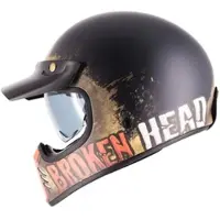 Broken Head Retro Helm Rusty Rider Orange XL (61-62 cm)