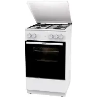 Gorenje Gg5a14wj Butangas-herd Mit Backofen 4 Brennern