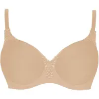 Viania T-Shirt-BH "Spacer Bügel BH Carola", Damen, Gr. 85, Cup B, beige (nude), Stoff, Obermaterial: 62% Polyamid PA. 27% Polyester PES. 11% Elasthan EL., BHs T-Shirt-BH