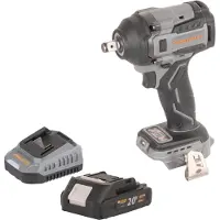 Procraft Industrial IW550Abb Akku Schlagschrauber 20 V 550 Nm 1/2" + 1x Akku 2,0 Ah + Ladegerät