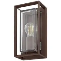 Arcchio Außenwandleuchte Ismera , dimmbar, braun / rost, Aluminium, Modern, Wandleuchte außen