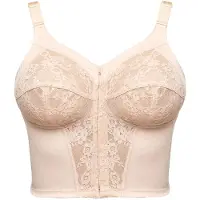 Susa Entlastungs-BH "Longline BH Classics", Damen, Gr. 85, Cup B, beige (shell), Obermaterial: 65% Polyamid PA. 25% Elasthan EL. 10% Baumwolle CO., BHs Entlastungs-BH