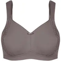 Susa Minimizer-BH "Minimizer ohne Bügel London", Damen, Gr. 95, Cup H, lila (frosty lavender), Obermaterial: 76% Polyamid PA. 24% Elasthan EL., BHs Minimizer-BH