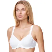 Susa Minimizer-BH , Damen, Gr. 95, Cup B, weiß, 77% Polyamid, 23% Elasthan, BHs Minimizer-BH
