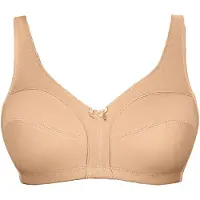 Viania Soft-BH "Baumwoll Soft BH Basic", Damen, Gr. 80, Cup C, beige (makeup), Obermaterial: 100% Baumwolle CO., BHs Soft-BH